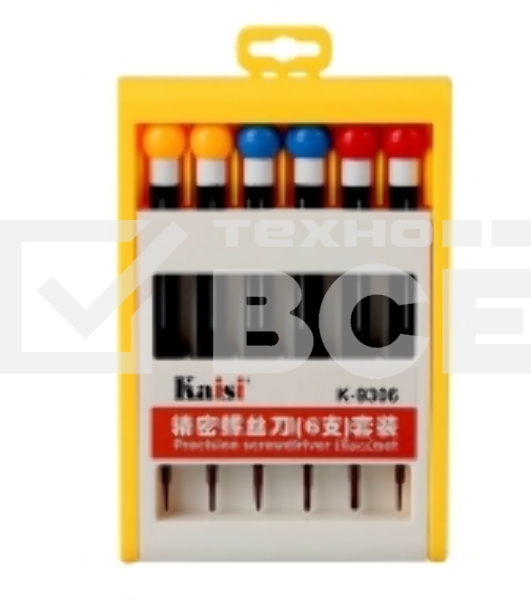 Отвертка с набором бит Kaisi K-9306 6 в 1