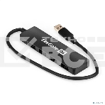 Хаб USB (концентратор) 4-в-1 ExeGate DUB-4P/3 (кабель-адаптер USB3.0 --> 4xUSB3.0, Plug&Play, черный), фото5