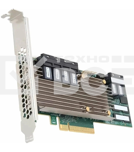 Контроллер Broadcom MegaRAID SAS 9361-24i SGL (05-50022-00), PCIe 3.0 x8 LP, SAS/SATA 12G, RAID 0,1,5,6,10,50,60, 24port(6*int SFF8643), Cache 4GB, 3324ROC