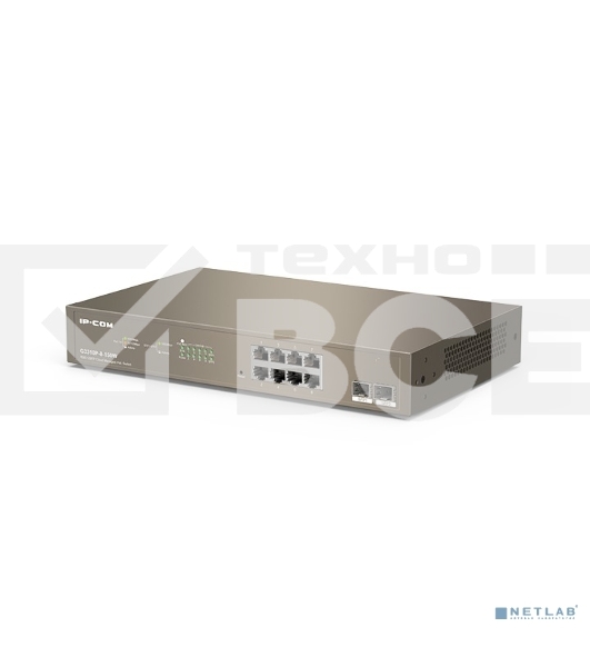 Коммутатор IP-COM G3310P-8-150W PoE с облачным управлением 8GE+2SFP