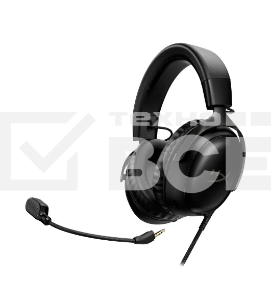 Наушники с микрофоном HyperX Cloud III черный 1.2м мониторные оголовье (727A8AA)