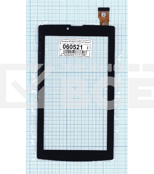 Сенсорное стекло (тачскрин) RP-250A-7.0-FPC-A3 ver.C черное