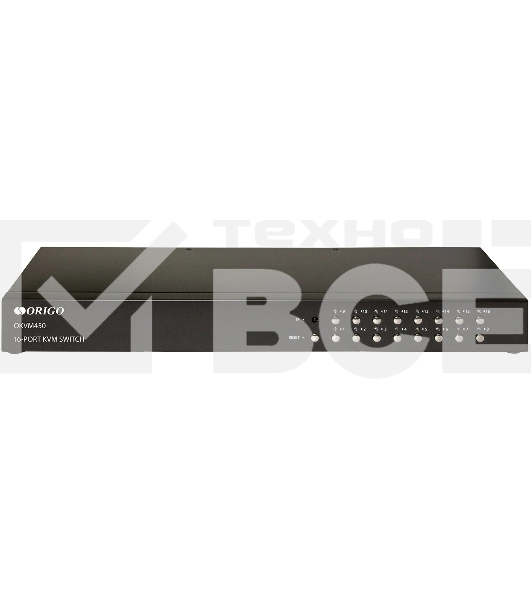 Переключатель KVM 16-портовый ORIGO OKVM450/A1A с портами VGA и USB