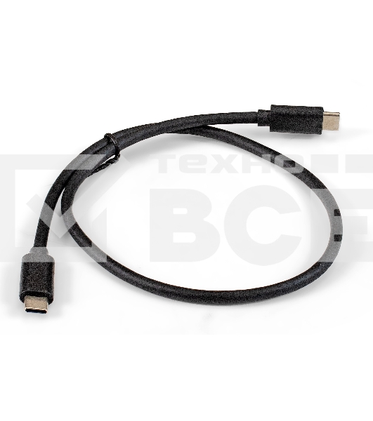Кабель для зарядки ExeGate EX-CCP-USB3.1-CMCM2-0.5 (USB Type Cm/Cm, Gen.2, 10Gbit/s, 5A, 100W, 0,5м)