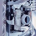 Оперативная память Kingston Fury Beast, DDR5, 128Gb (4x32GB), 5200MHz, CL40, DIMM, радиатор, белый, фото6