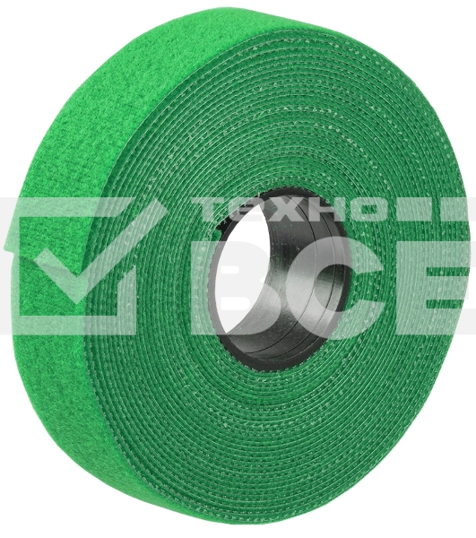 Хомут-липучка ITK HKVRG-W16-L5000 5000x16 мм (упак: 1 шт) полиамид внешний (-40/+80) зеленый