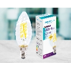 Светодиодная лампа Ambrella light 202126 Filament LED C35 6W E14 6400K (50W) 220-240V, фото3