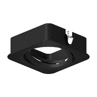 Насадка для корпуса светильника N7711 SBK черный песок 70*70*H25mm Out2mm MR16