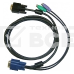 Переключатель D-Link DKVM-IPCB/10 Упаковка 10 кабелей KVM для устройств DKVM-IP1/IP8, длина 1.8м , фото 1