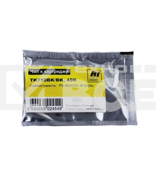 Чип Hi-Black к картриджу Kyocera FS-9130/9530, TK-710, 40K