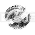 Кулер Cooler ID-Cooling ID-CPU-DK-01T серебристый 92мм алюминий 2200rpm 24db 3-pin 95W 52мм, фото7