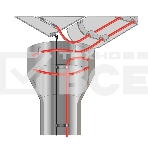 Греющий саморегулирующийся  кабель POWER Line 30SRL-2CR 15M (15м/450Вт) Rexant, фото4