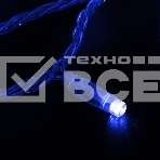 Гирлянда Neon-night Нить 10м, постоянное свечение, прозрачный ПВХ, 24В, Синий, фото2