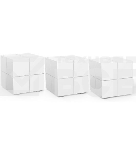Tenda nova MW6 ( 3 роутера) АС1200 Двухдиапазонная Wi-Fi Mesh система, 2 порта gigabit ethernet RJ45