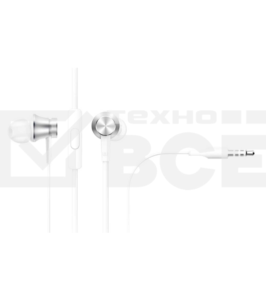 Наушники Xiaomi Mi In-Ear Headfones Basic Silver