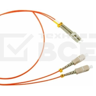 Патч-корд Lanmaster TWT (TWT-2LC-2SC/SU-2.0) дуплекс. одномодовый. 2м