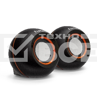 Акустическая система 2.0 ExeGate EX287053RUS Disco 180 (питание USB, 2х3Вт (6Вт RMS), 100-20000Гц, черный)