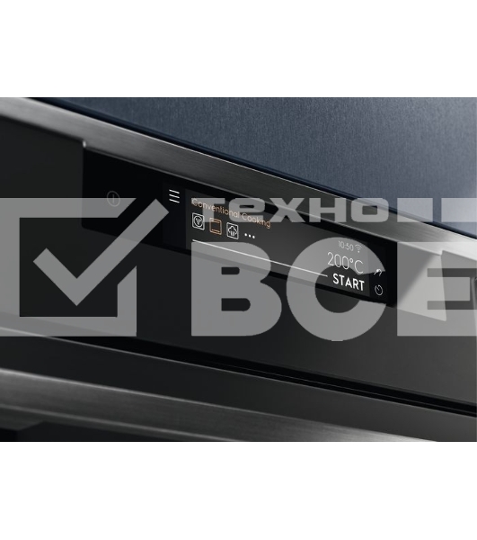 Духовой шкаф электрический Electrolux KOEAP31WT черный, встраиваемый