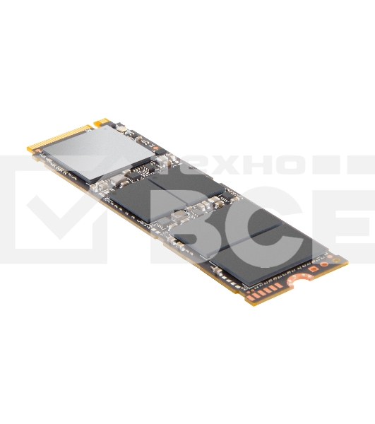 Накопитель SSD Intel 760p Series, 256Gb, M.2 2280, PCIe 3.0 x4, NVMe, R/W 3210/1315