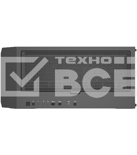 Компьютерный корпус ZALMAN Z10 PLUS, ATX, BLACK, WINDOW, 2x3.5