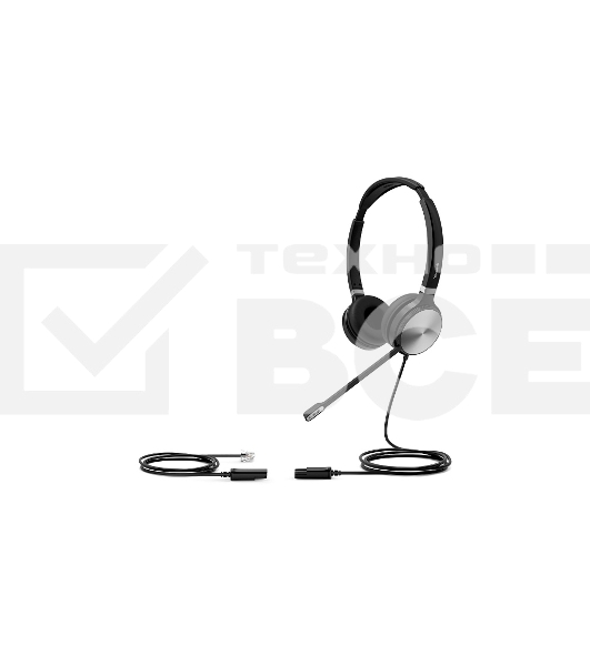 Гарнитура YEALINK YHS36 Dual Дуо, Проводная, HD звук, QD, RJ9, шт