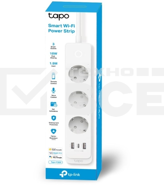 Умный сетевой фильтр TP-Link Tapo P300
