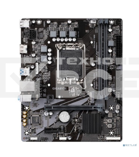 Материнская плата Gigabyte H610M K DDR4 V2.0, LGA 1700, Intel H610, 2xDDR4, 2xSATA, 1xM.2, 1xPCIe 4.0 x16, 1xPCIe x1, 1xHDMI, 1x 1Gb LAN, 2xUSB-A 3.2 Gen 1, 4xUSB-A 2.0, 3x 3.5 мм, 7.1, mATX