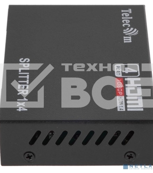 Разветвитель HDMI 1=>4 Telecom <TTS5020>, каскадируемый , 1.4v+3D
