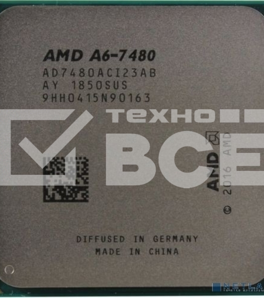 Процессор AMD Athlon A6-7480 Soc-FM2+ 3.8GHz OEM