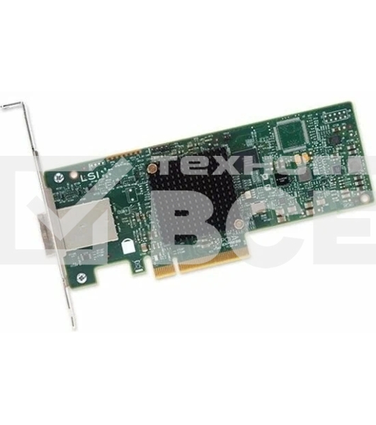 Контроллер LSI SAS 9300-8e SGL (8-Port Ext, 12Gb/s SATA+SAS, PCIe 3.0 HBA)