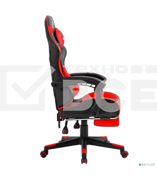 Кресло игровое Defender ROCK BLACK/RED PU