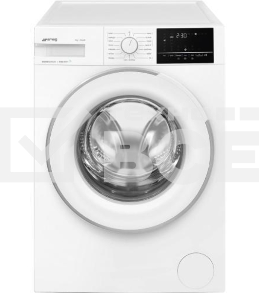 Стиральная машина SMEG WN94SEB белый, загрузка фронтальная 9 кг, 1400 об/мин, класс А+++