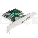 Контроллер ExeGate EXE-313-1A1C (PCI-E x4 v3.0, USB3.2 Gen2 1xType-A + 1xType-C ext., SuperSpeed+ скорость до 10 Гбит/с, разъем доп.питания, ASMedia Chipset ASM3142), фото2