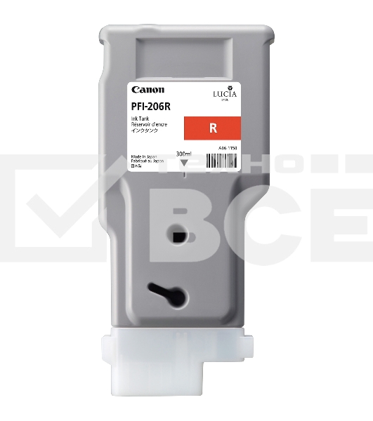 Картридж струйный Canon PFI-206 R красный для iPF6400/6450 (5309B001)