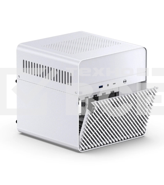 Корпус без блока питания Case JONSBO N2, Mini-Tower, 1x120mm, 1xUSB-A 3.0 + 1xUSB-C 3.2, SFX PSU Support, mITX White