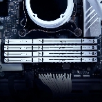 Оперативная память Kingston Fury Beast, DDR5, 128Gb (4x32GB), 5200MHz, CL40, DIMM, радиатор, белый, фото5