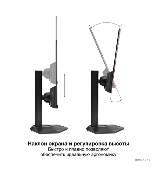 Монитор с аудио 23.8' 100 Гц ExeGate ProSmart EH2400C (IPS LED Grade A+, FHD, 1920x1080@100Гц, 16:9, 250cd/m2, 1000:1, 178°/178°, 3-5ms, audio-out, Speakers, D-Sub, HDMI, DisplayPort, кабель HDMI 1,5м, VESA, регулировка высоты (HAS), регулировка наклона (tilt), поворот экрана (swivel), поворот экрана на 90° (pivot), чёрный)