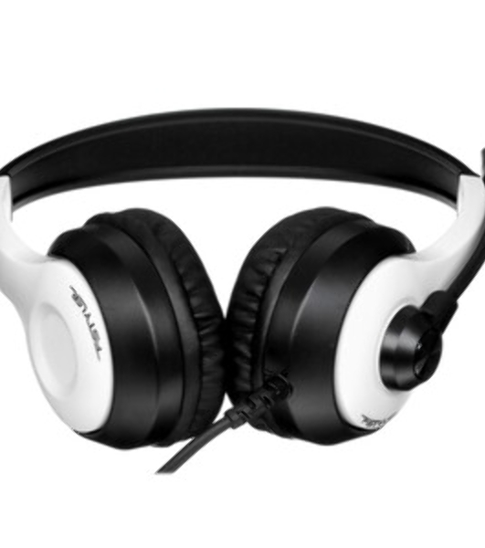 Гарнитура A4Tech Fstyler FH100U белый/черный, проводная