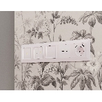 Комплект механизма розетки ALFA Жемчуг 2USB A+C 20W (быстрая зарядка) QUANT (AP2110, VM177) MA211010, фото6