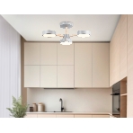 Светильник Ambrella light FL4822/3 GR серый 3000K-6400K 40W D580*160 (ПДУ ИК), фото3