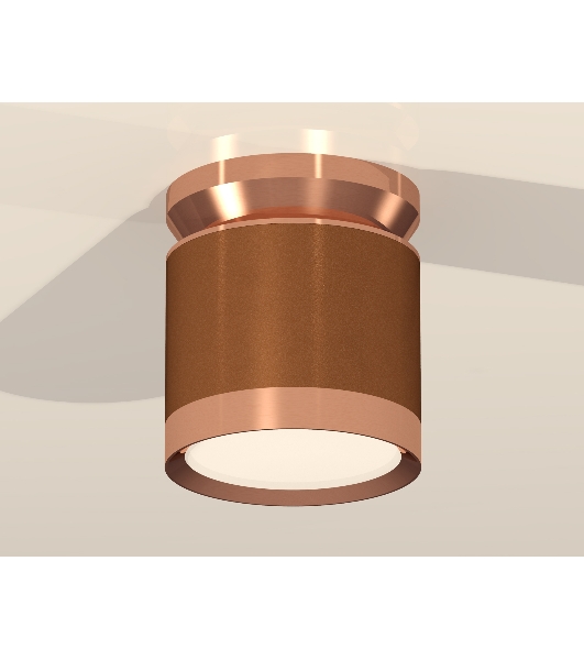Светильник Ambrella Light XS8117010 SCF/PPG кофе песок/золото розовое полированное GX53 (N8912, C8117, N8126)