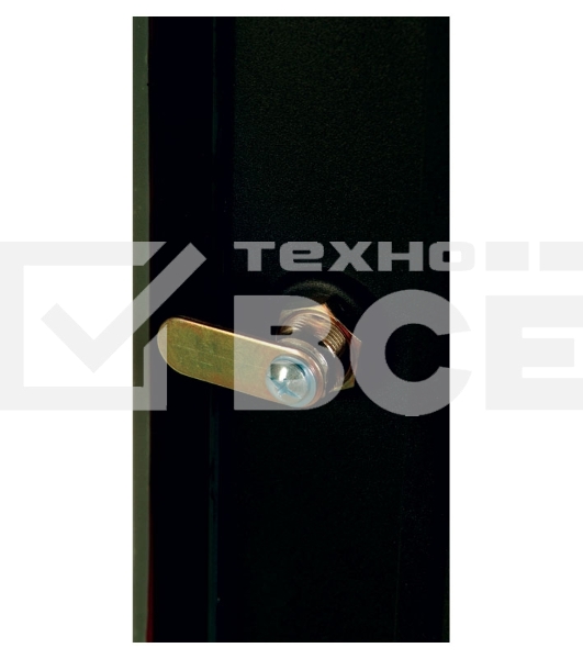 Шкаф настенный ЦМО ШРН-Э-6.350 6U 600x350мм пер.дв.стекл несъемные бок.пан. серый