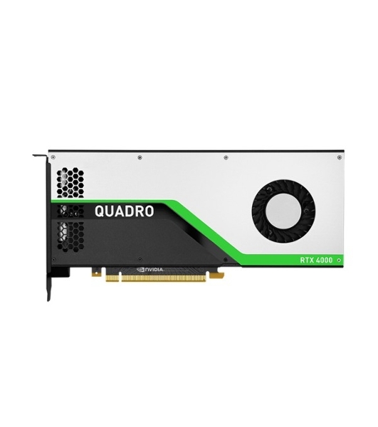 Видеокарта PNY NVIDIA Quadro RTX 4000 (Turing TU106), 8GB GDDR6/256 bit, , 3xDP, DisplayPort-DVI-D, USB Type-C, 1xStereo, 1xSync,PCI Express 3.0 16x VCQRTX4000BLK-1