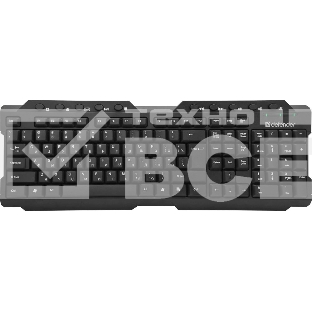Клавиатура Defender Element HB-195 RU беспроводная USB черный