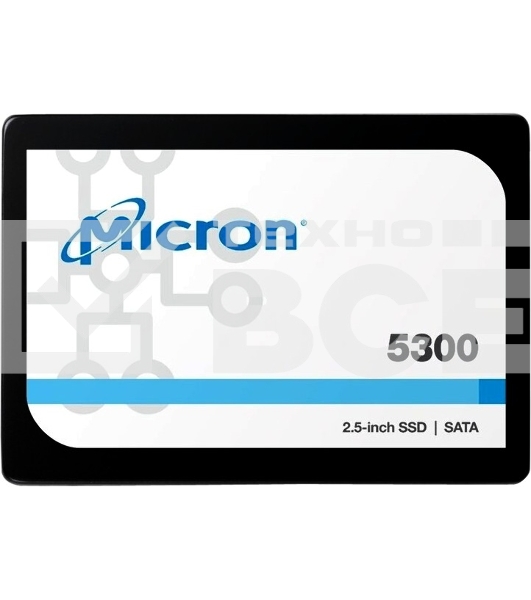 Накопитель SSD Crucial Micron 5300 MAX, 3.84TB, 2.5