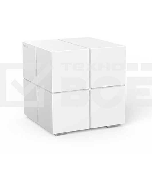 Tenda nova MW6 ( 3 роутера) АС1200 Двухдиапазонная Wi-Fi Mesh система, 2 порта gigabit ethernet RJ45