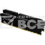 Оперативная память Kingston Fury Beast, DDR5, 32GB (2x16GB), 5600MHz, CL40, с радиаторами, черный, фото 1