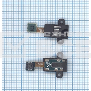 Шлейф аудио разъема для планшета Samsung T210/T211/T215