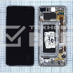 Дисплей для Samsung Galaxy S10+ SM-G975F/DS белый, фото 1