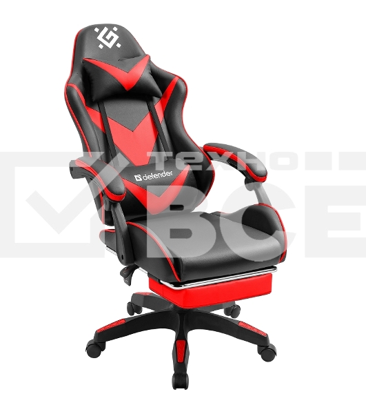 Кресло игровое Defender MINION BLACK/RED